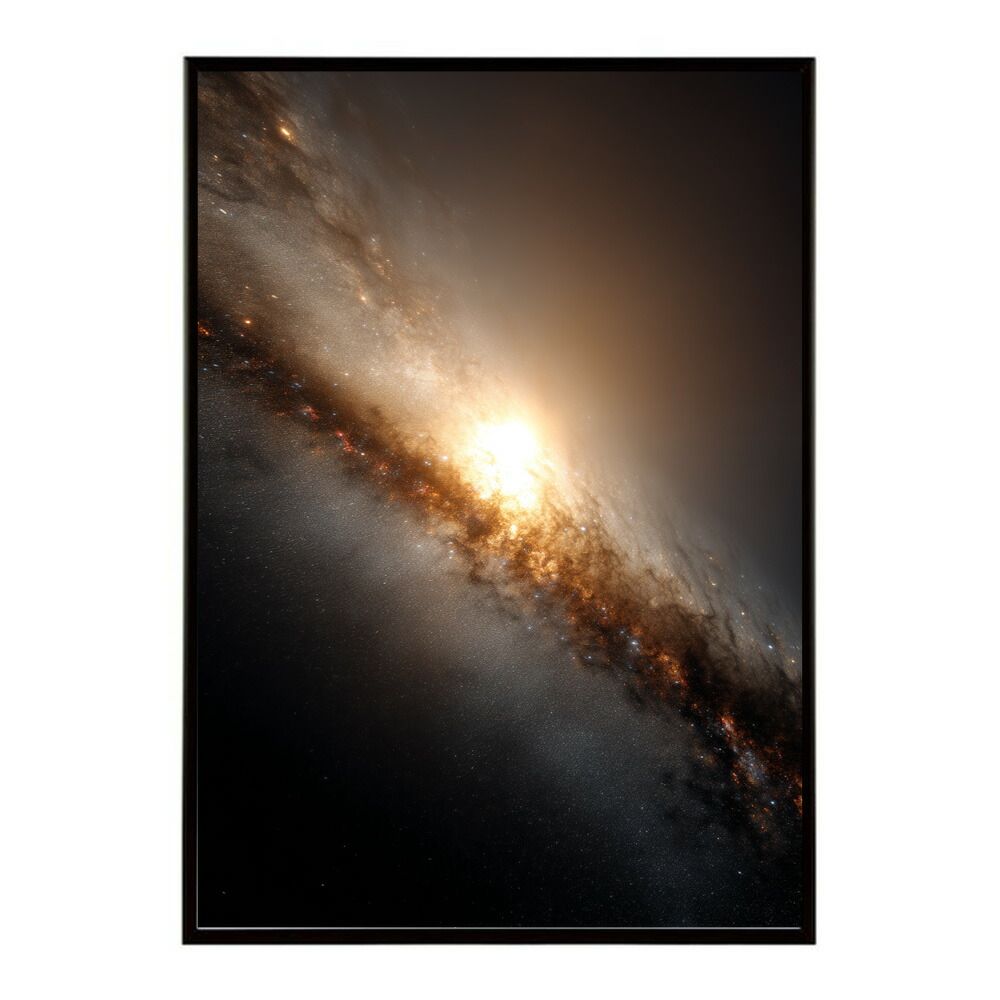 B2サイズ（約51x73cm）】【lm-poster-423】【フレーム付き】宇宙