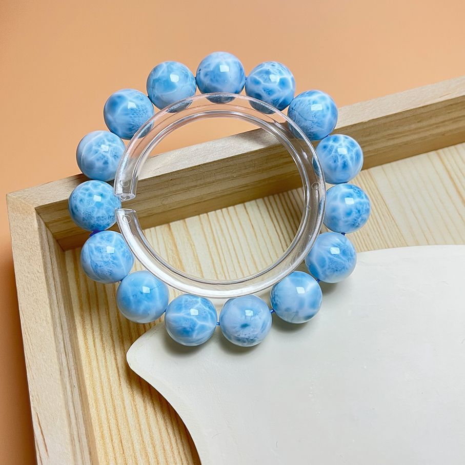 超希少!!!☆【ドミニカ共和国産の150Aラリマー】☆ブレスレット 天然石