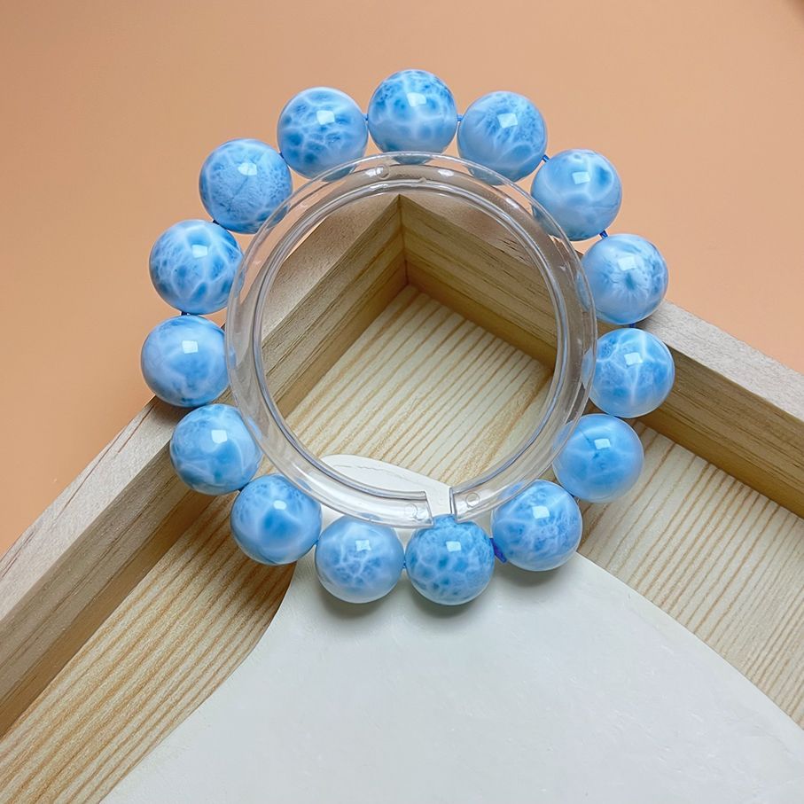 超希少!!!☆【ドミニカ共和国産の150Aラリマー】☆ブレスレット 天然石