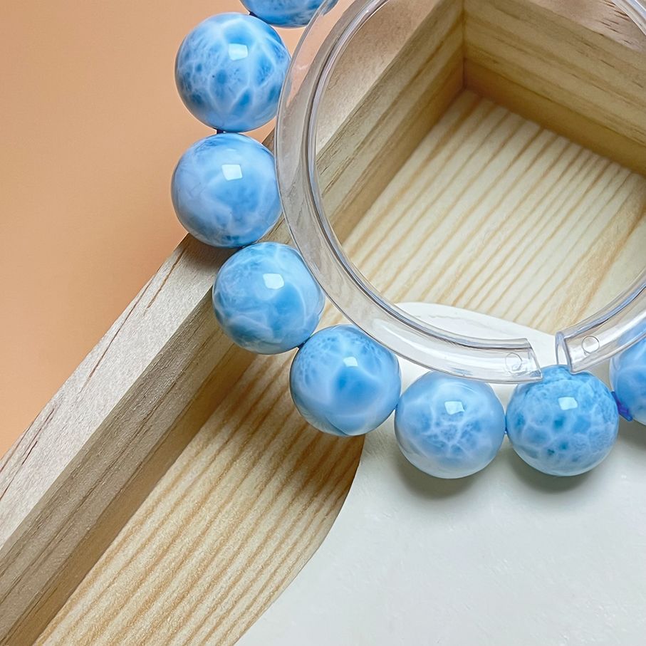 超希少!!!☆【ドミニカ共和国産の150Aラリマー】☆ブレスレット 天然石