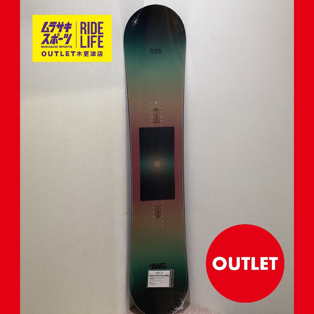 ムラスポOUTLET スノーボード RIDE ライド ハートブレイカー 25-26 ムラサキスポーツ OUTLET アウトレット