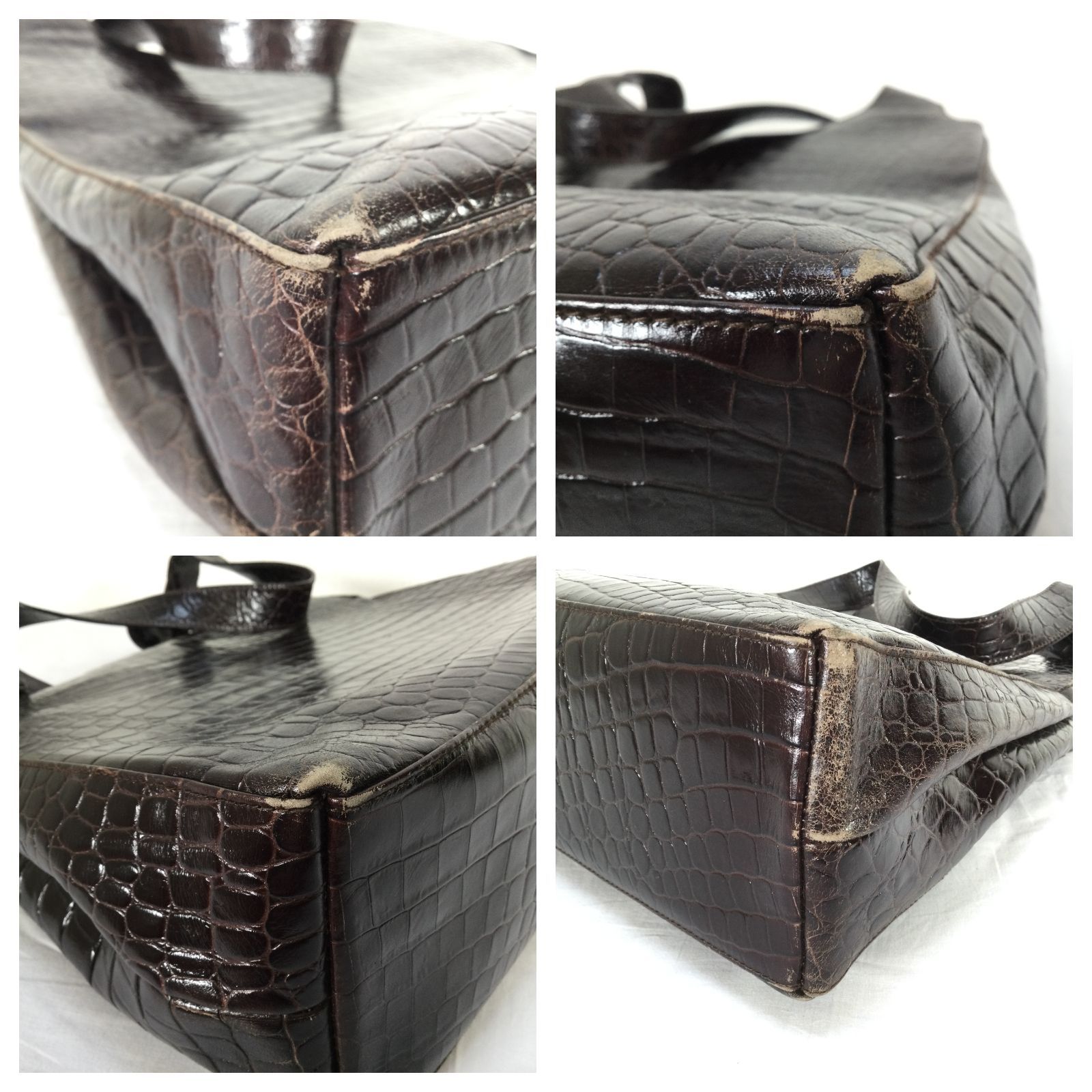 Salvatore Ferragamo サルヴァトーレ フェラガモ クロコダイル レザー