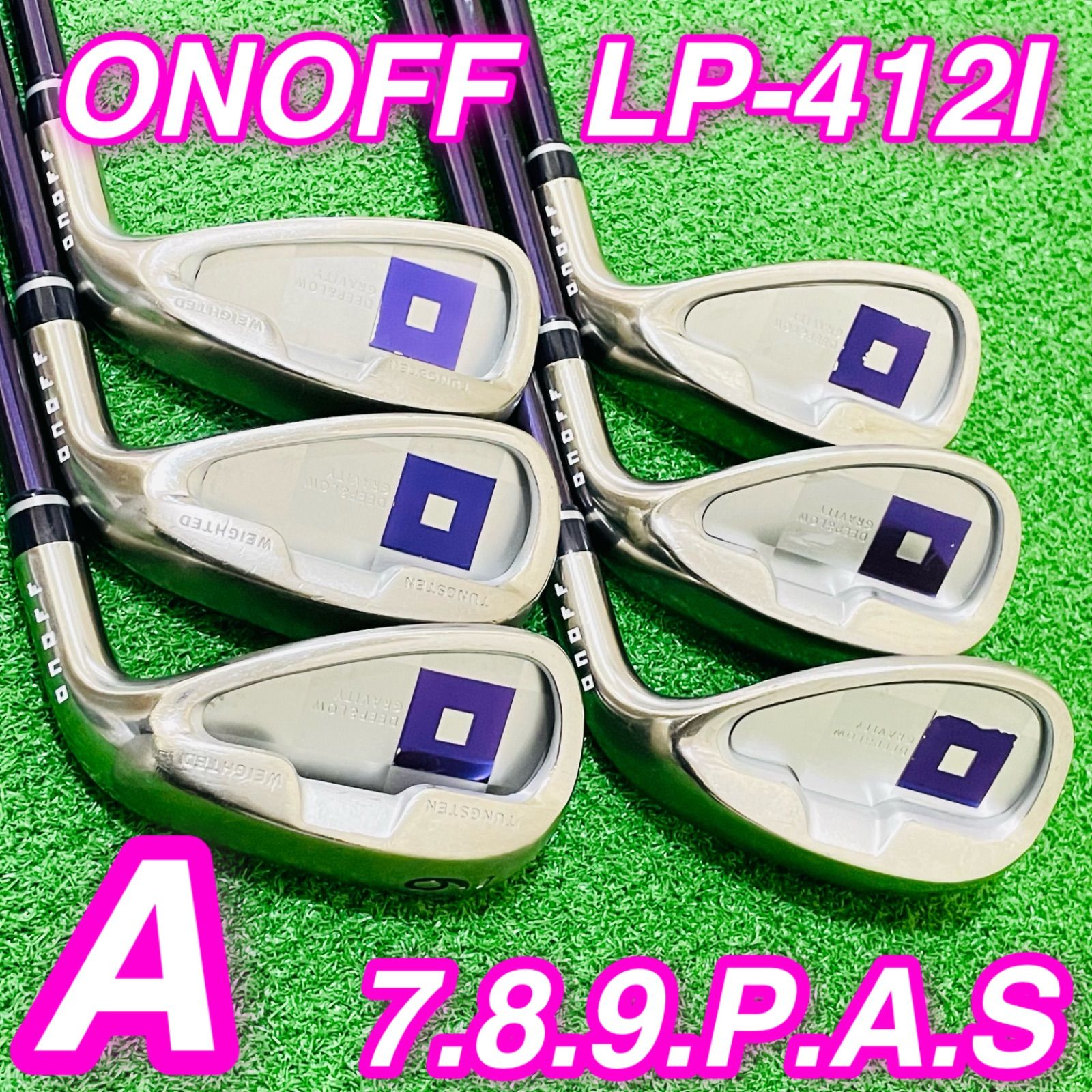 9428 ONOFF LP-412I オノフ レディース 女性用 右利き フレックスA 7.8