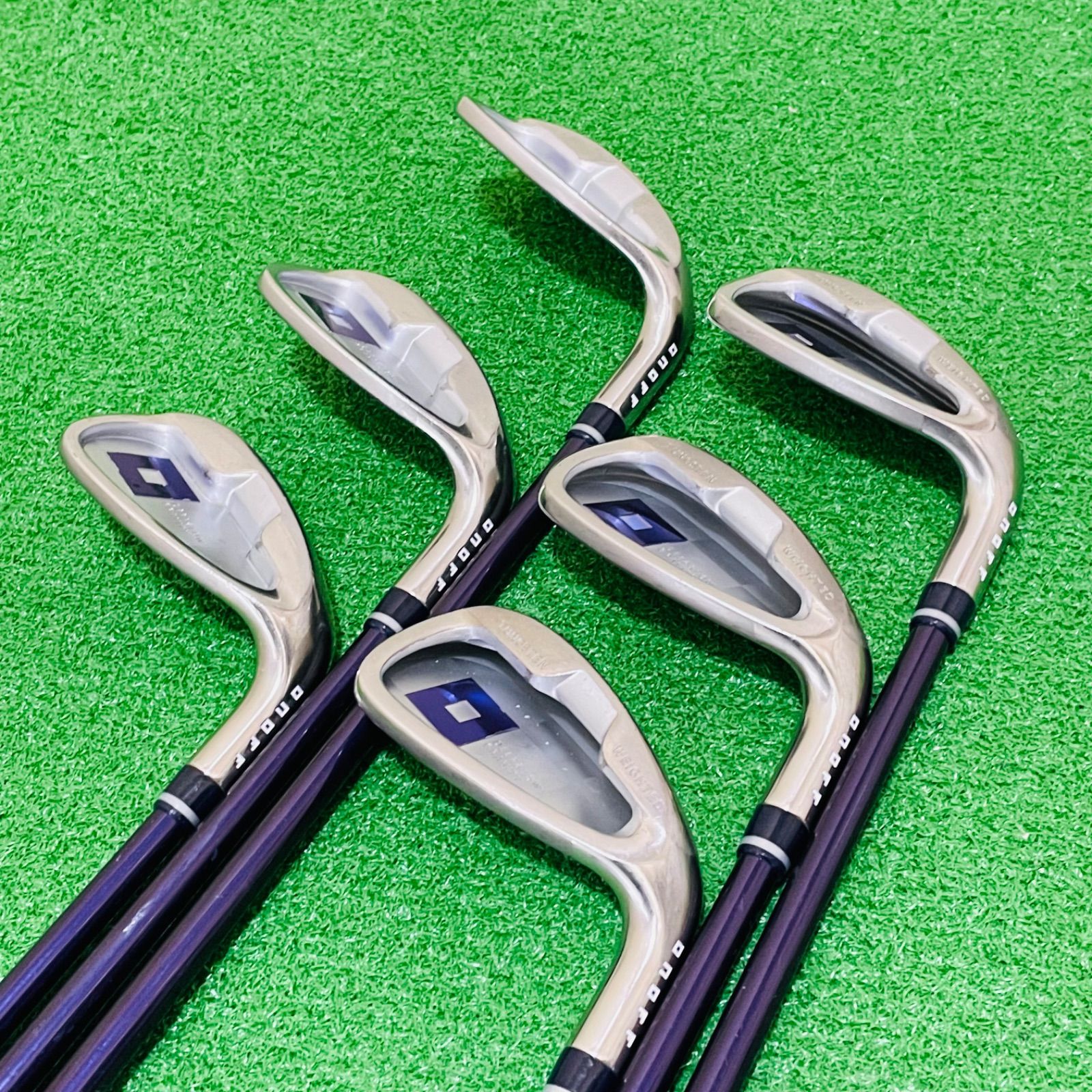 ONOFF レディース アイアン LP-412I ゴルフクラブセット 5本 9428 ONOFF LP-412I オノフ レディース 女性用 右利き フレックスA 7.8