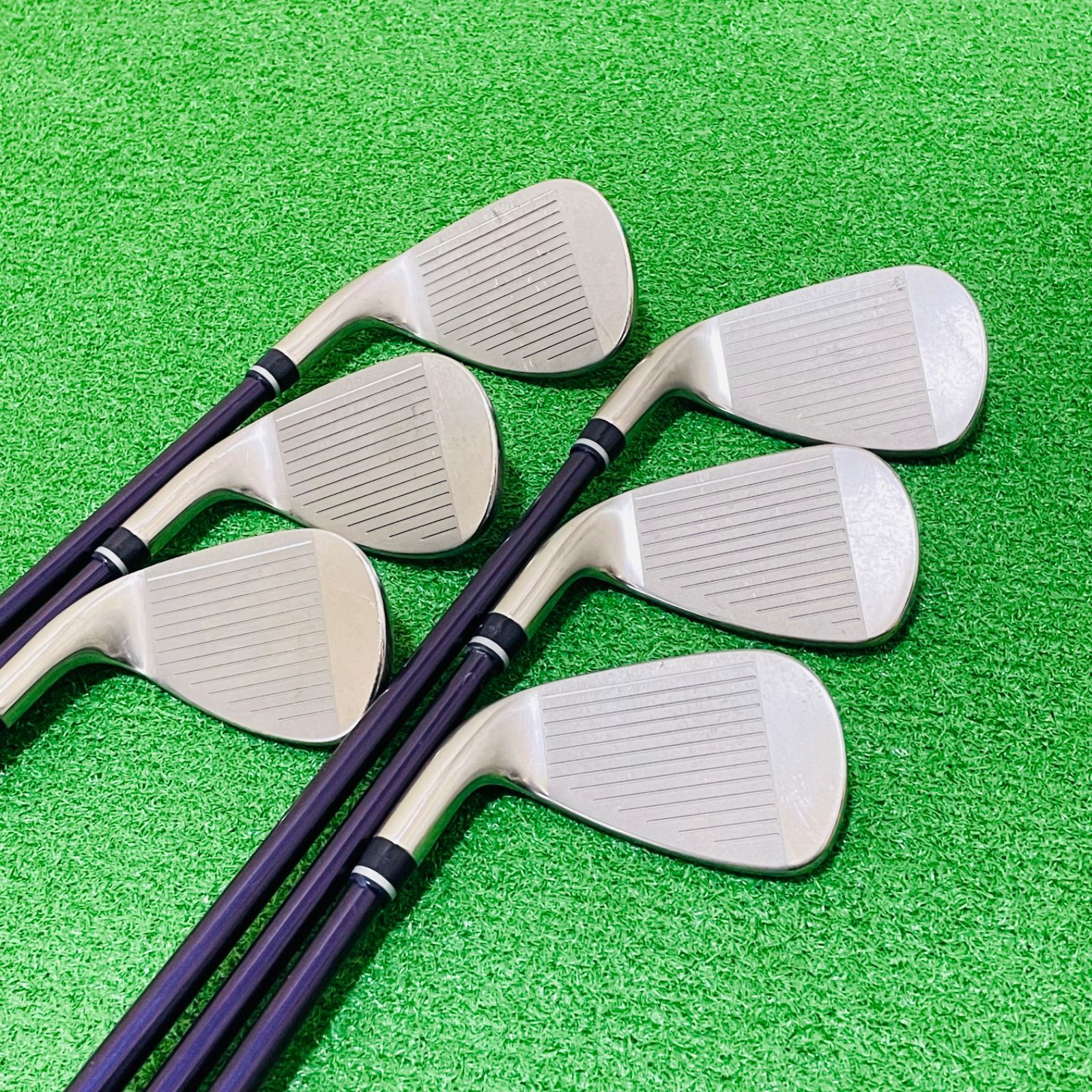 ONOFF レディース アイアン LP-412I ゴルフクラブセット 5本 9428 ONOFF LP-412I オノフ レディース 女性用 右利き フレックスA 7.8