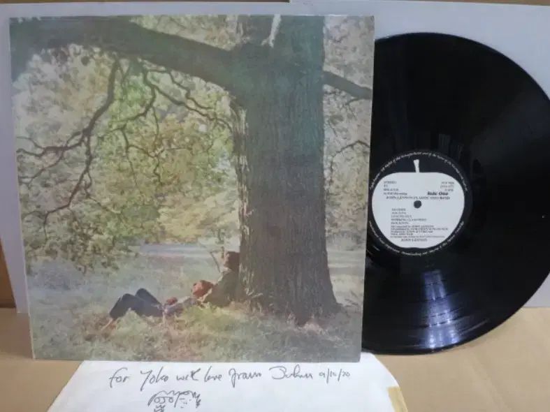 UK LP John Lennon ゾーン レノン ー 1970 年 イギリス 早い