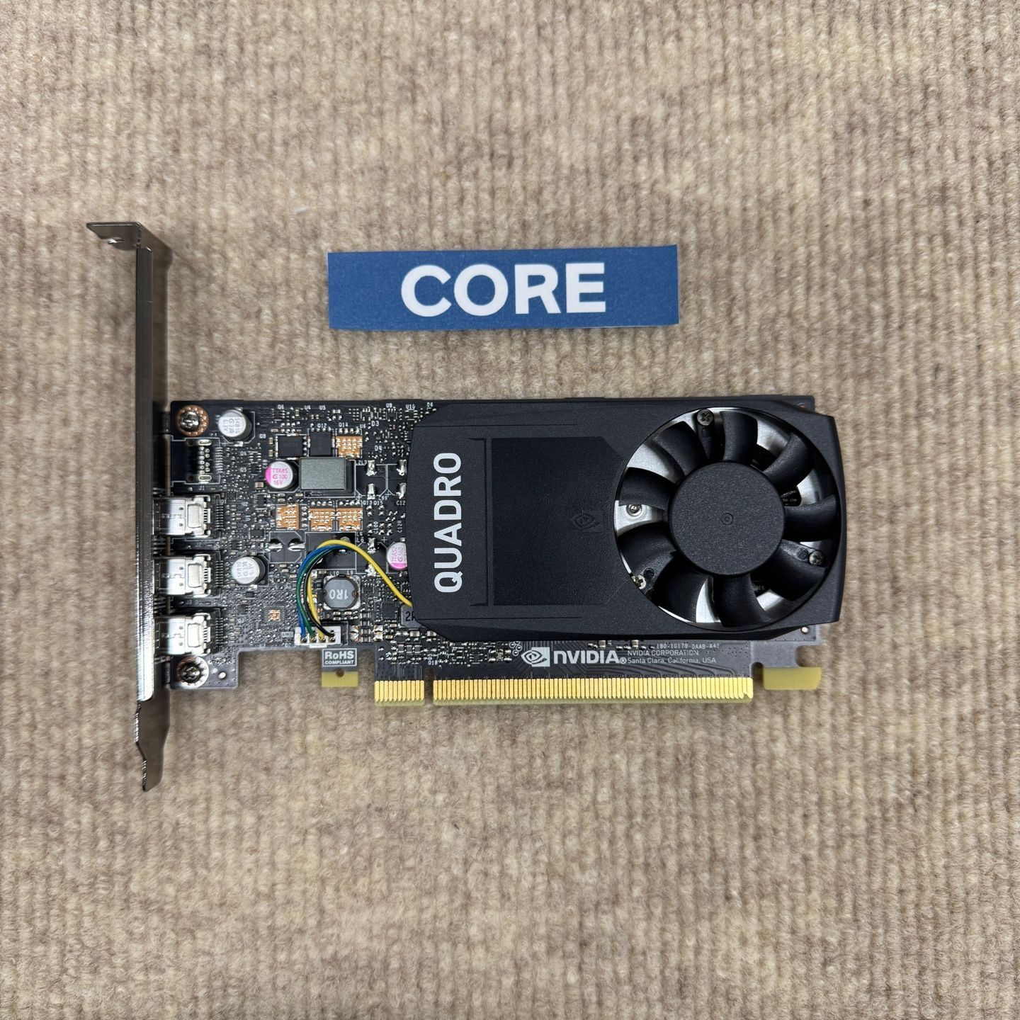 NVIDIA Quadro P400 2GB グラフィックボード Dell W9VFP 動作品