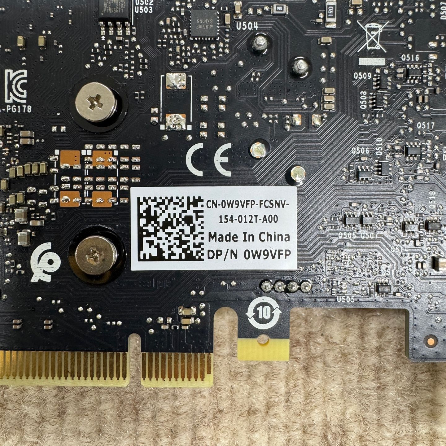 NVIDIA Quadro P400 2GB グラフィックボード Dell W9VFP 動作品