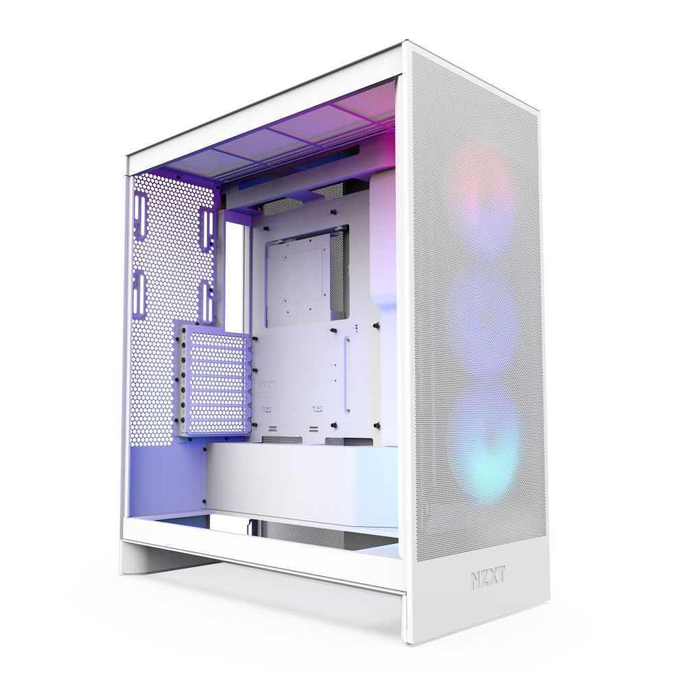展示機 NZXT H 7 FLOW RGB 2025 PCケース ミドルタワー ホワイト CM 72 FW R 1