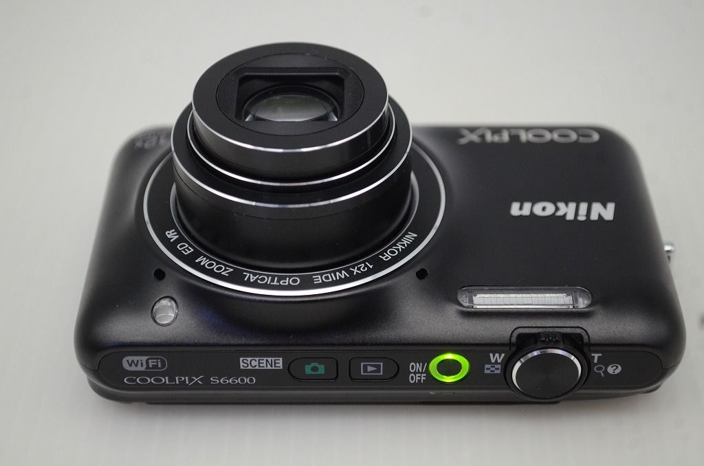 美品 Nikon ニコン COOLPIX S6600 コンパクトデジタルカメラ ブラック
