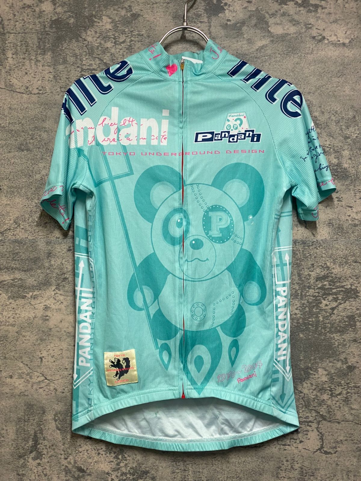 JR197 パンダーニ pandani 半袖サイクルジャージ M 水色 - メルカリ