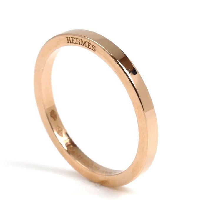 HERMES エルメス K18PG ピンクゴールド ウェディング フィル カレ PM