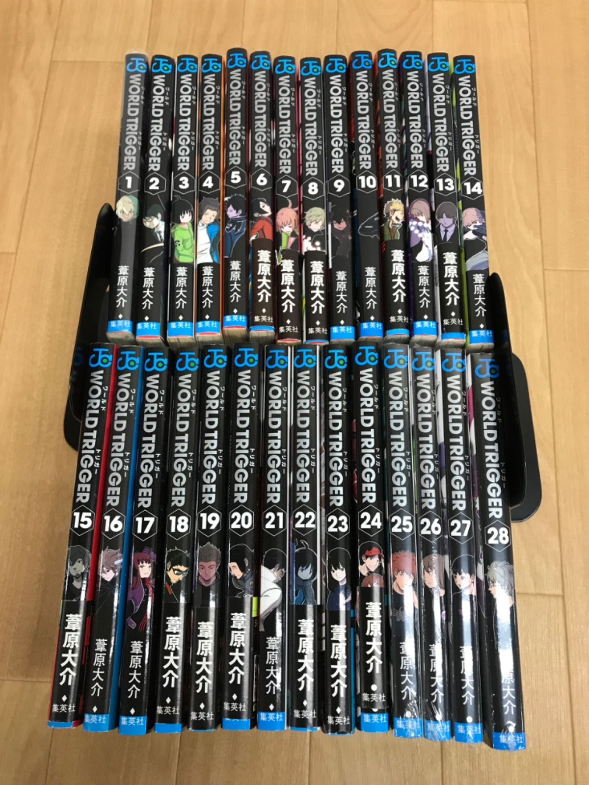 ワールドトリガー 1〜28巻　全巻セット　まとめ売り　漫画　マンガ　全巻 ☆①【未開封4冊】ワールドトリガー 1～28巻 全巻コミックセット