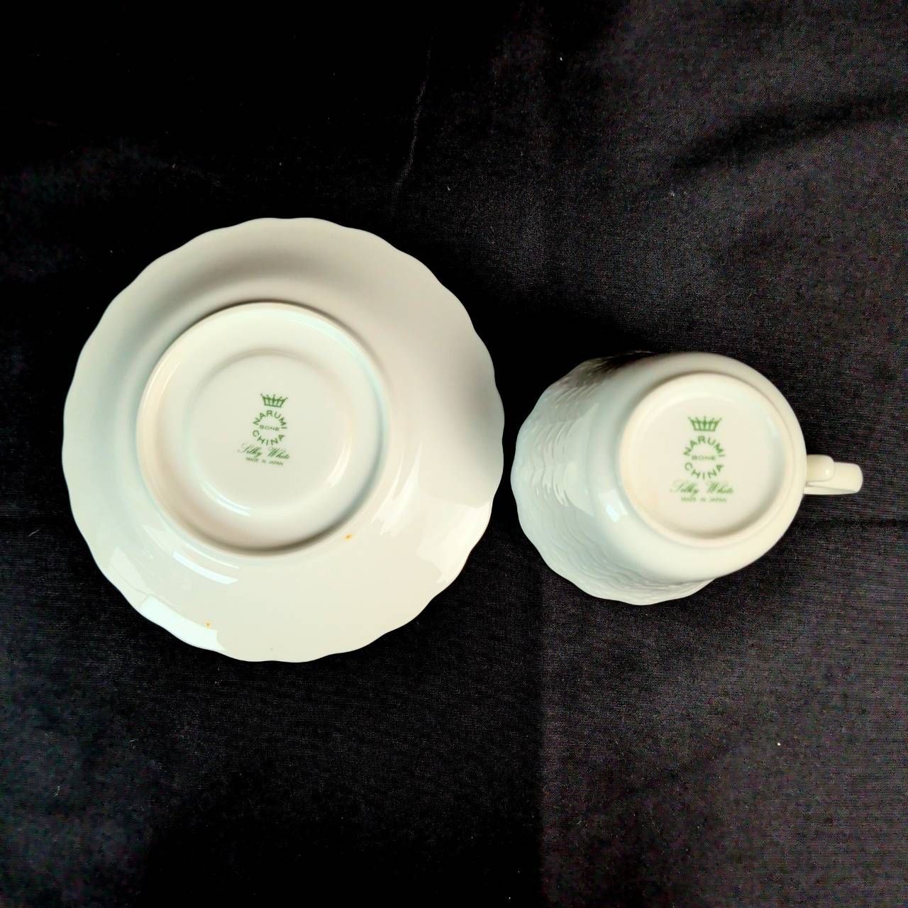ナルミ シルキーホワイト カップ＆ソーサ― 5客 - メルカリ