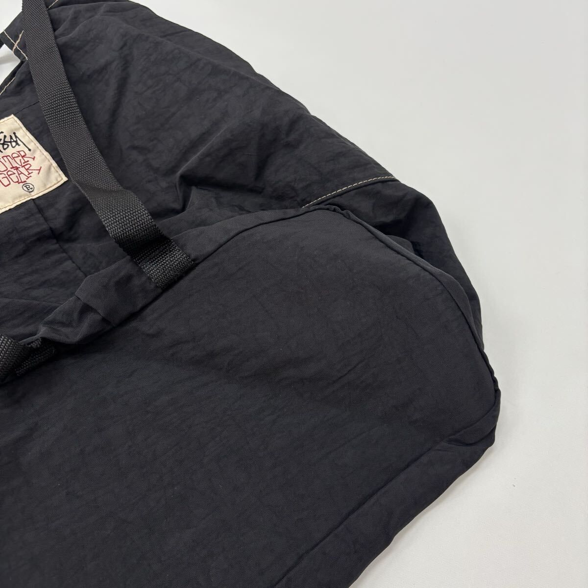 90s 良品 名作 OLD STUSSY オールド ステューシー 白タグ ナップサック 90s 良品 名作 OLD STUSSY オールド ステューシー 白タグ ナップサック