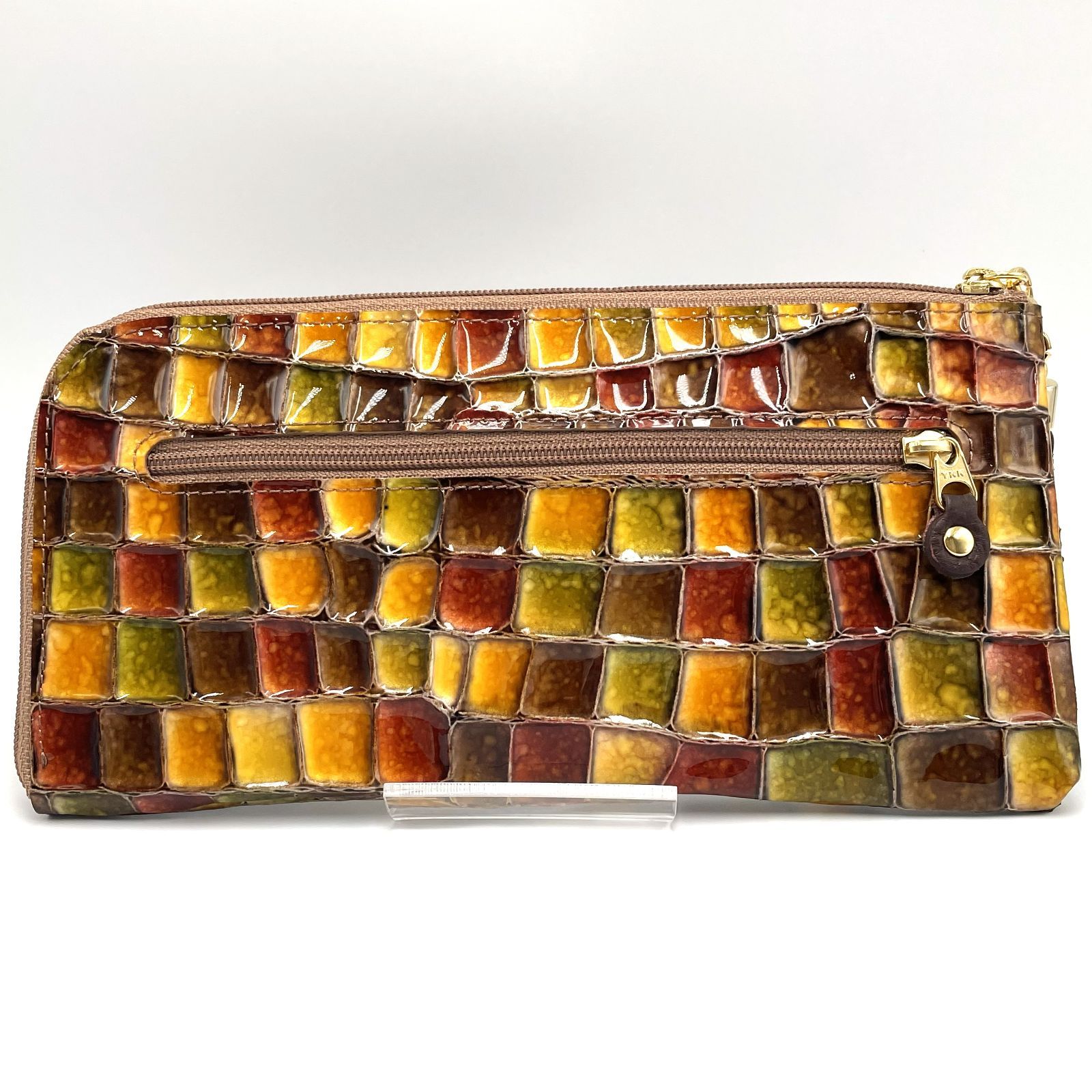 ご褒美にも ATAO アタオ リモ ヴィトロ ウォレット セピアボルドー 本革 L字ファスナー 長財布 レディース 服装小物