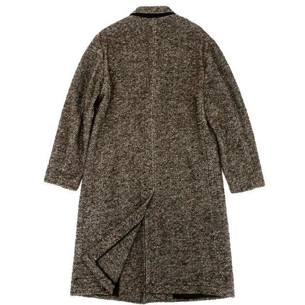 □T-JACKET ティージャケット イタリア製 LONG COAT MARRONE ウール混