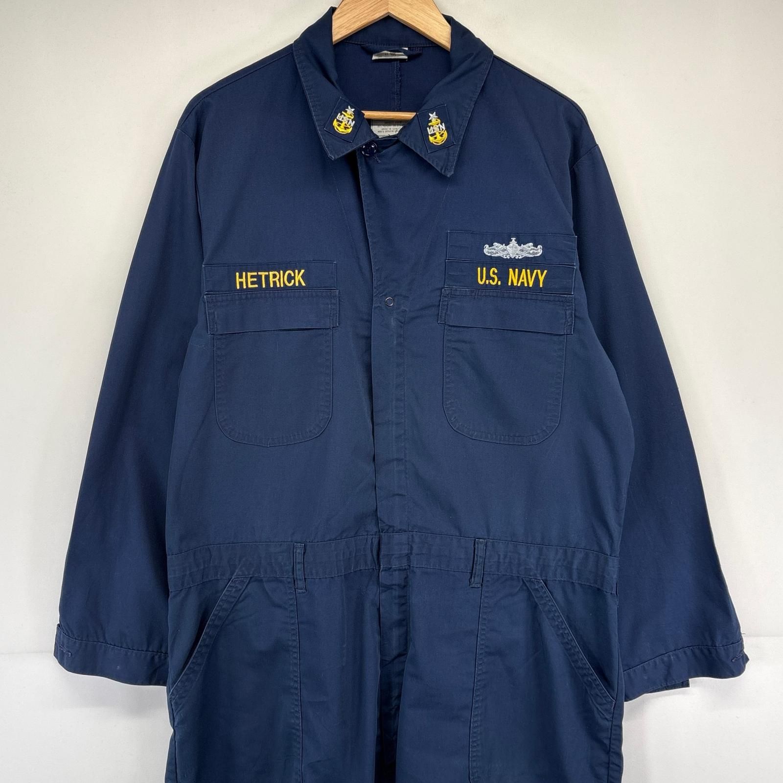 古着 90's/90年代 ミリタリー 長袖つなぎ 米軍実物 オールインワン