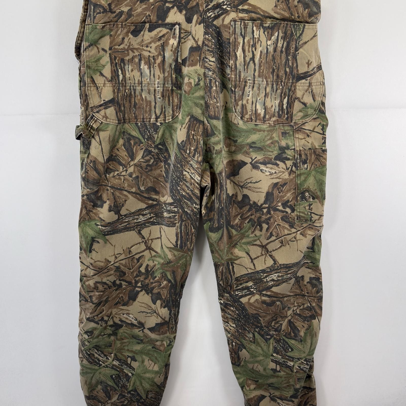 古着 リバティ LIBERTY USA製 オーバーオール リアルツリーカモフラ