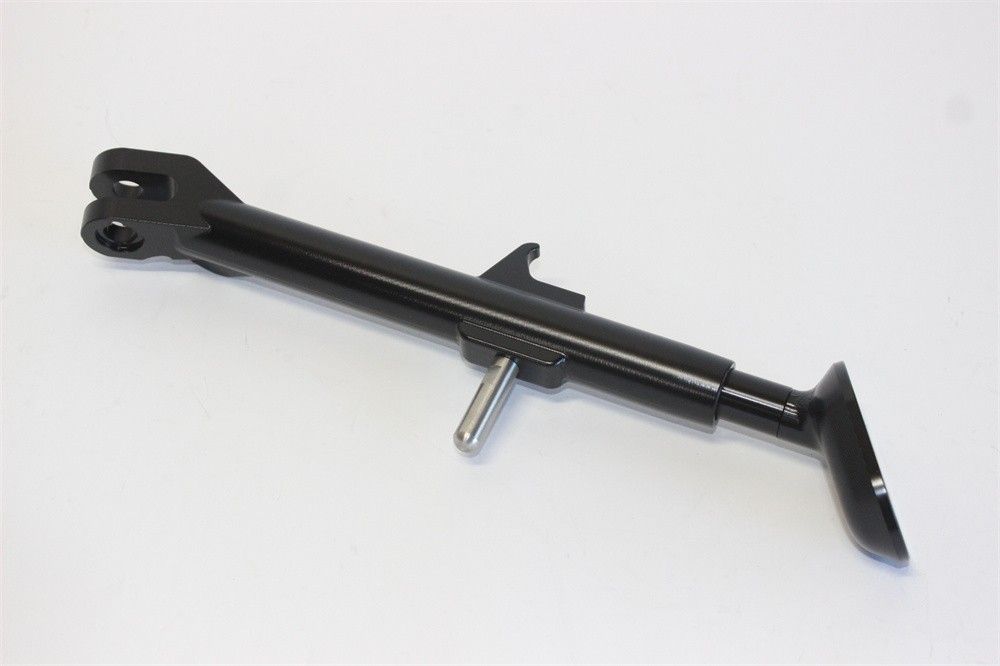 テネレ700 2025 以降 Tenere 700 XT Z CNC アルミ サイドスタンド 高さ調整 黒 40