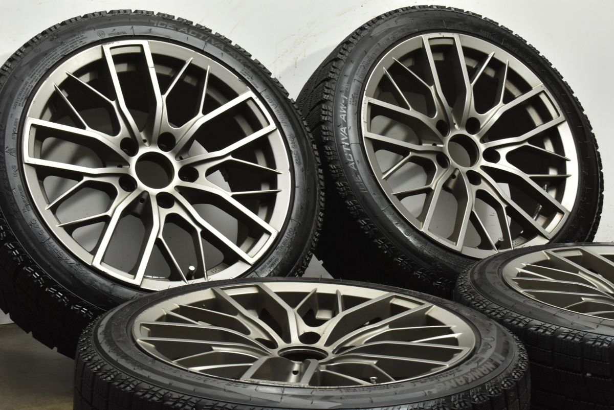 バリ溝 ユーロバーン MTX 17 in 8 J 34 PCD 120 ナンカン アイスアクティバ AW 1 225 45 R BMW E 87 1シリーズ 90 91 3シリーズ