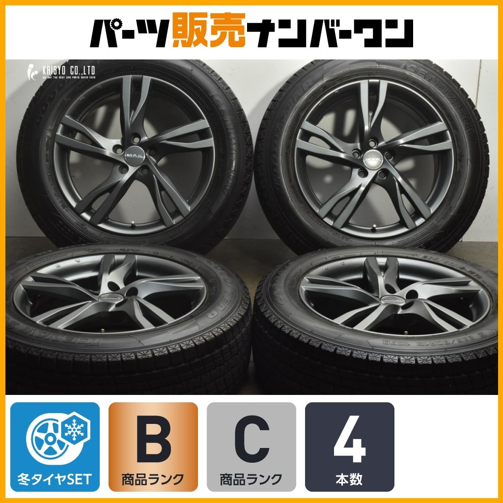 良好品 MAK 18 in 7 5 J 50 PCD 108 アイスナビSUV 235 60 R VOLVO ボルボ XC イヴォーク ディスカバリー ジャガー Eペイス