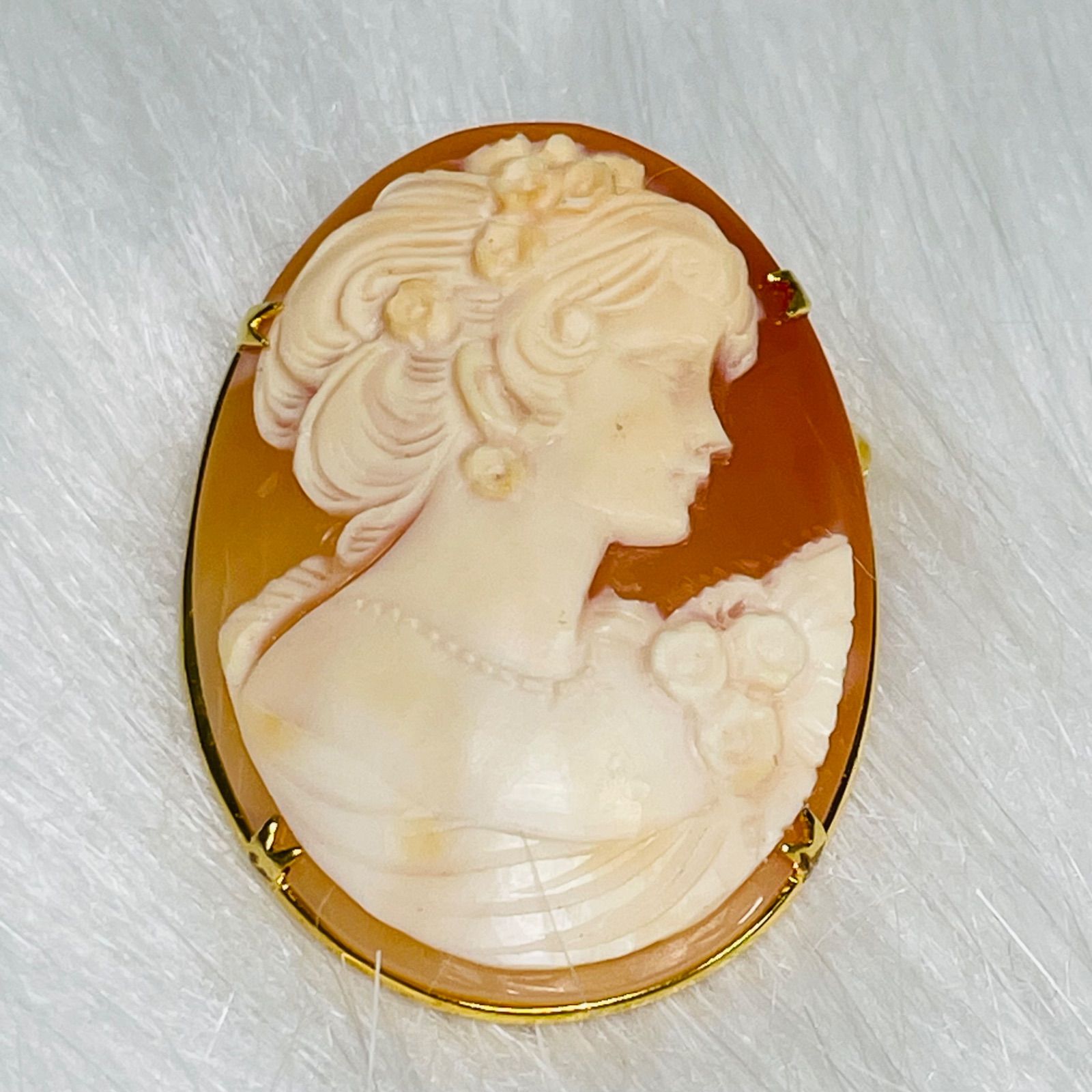 シェルカメオ　14K　APA ツーウェイ シェルカメオ 14K APA ツーウェイ アクセサリー