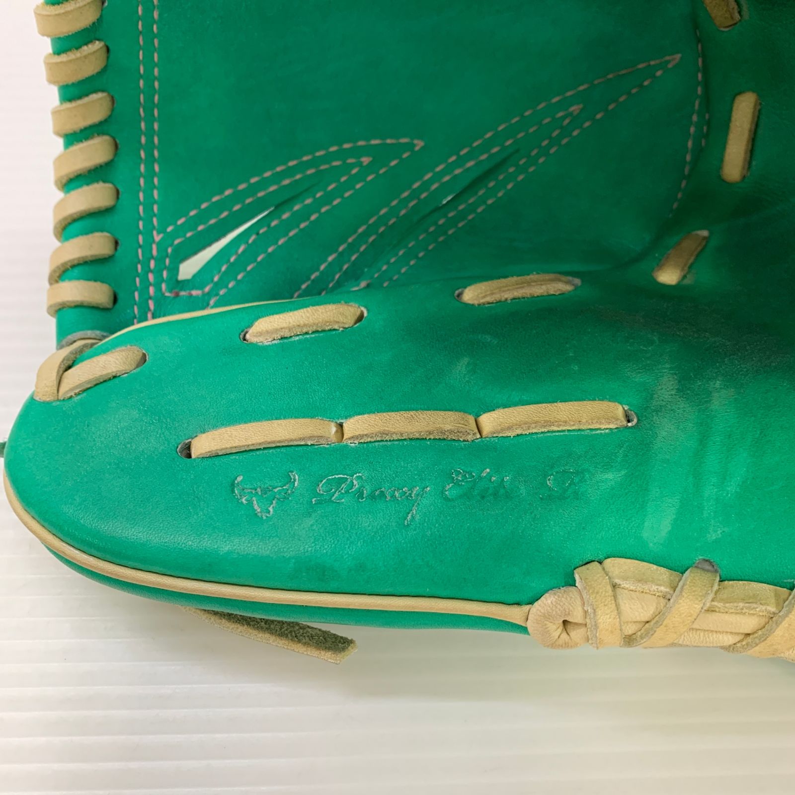 Mizuno Pro ミズノプロ 軟式投手用オーダーグローブ中古 MIZUNO - 中古品 ミズノ MIZUNO ミズノプロ 軟式 投手用グローブ