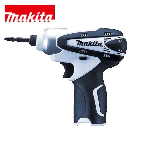 当店だけの1年保証 マキタ 10.8 V 充電式インパクトドライバ 白 本体のみ makita