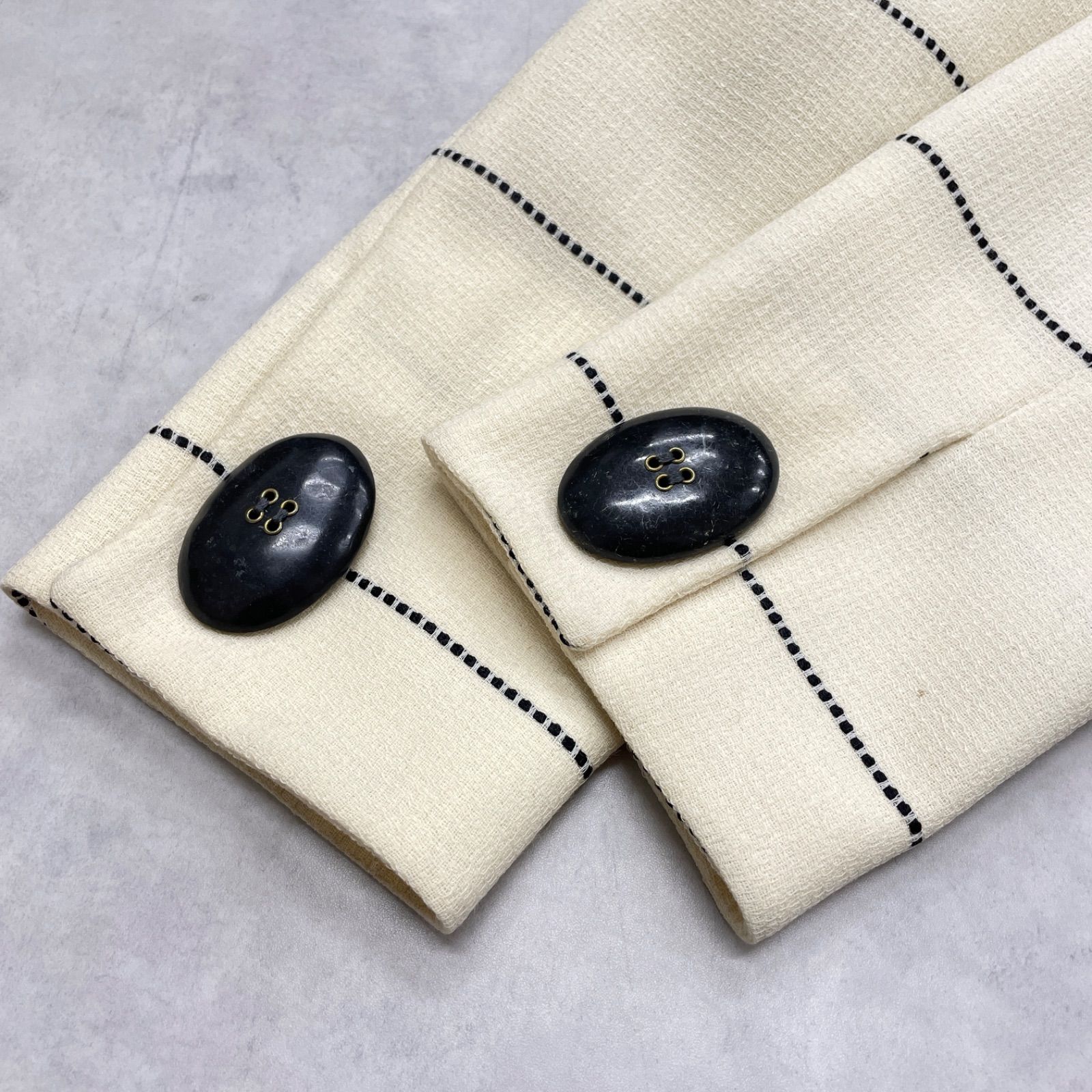 GIANFRANCO FERRE ジャンフランコフェレ ジャケット ボーダー柄