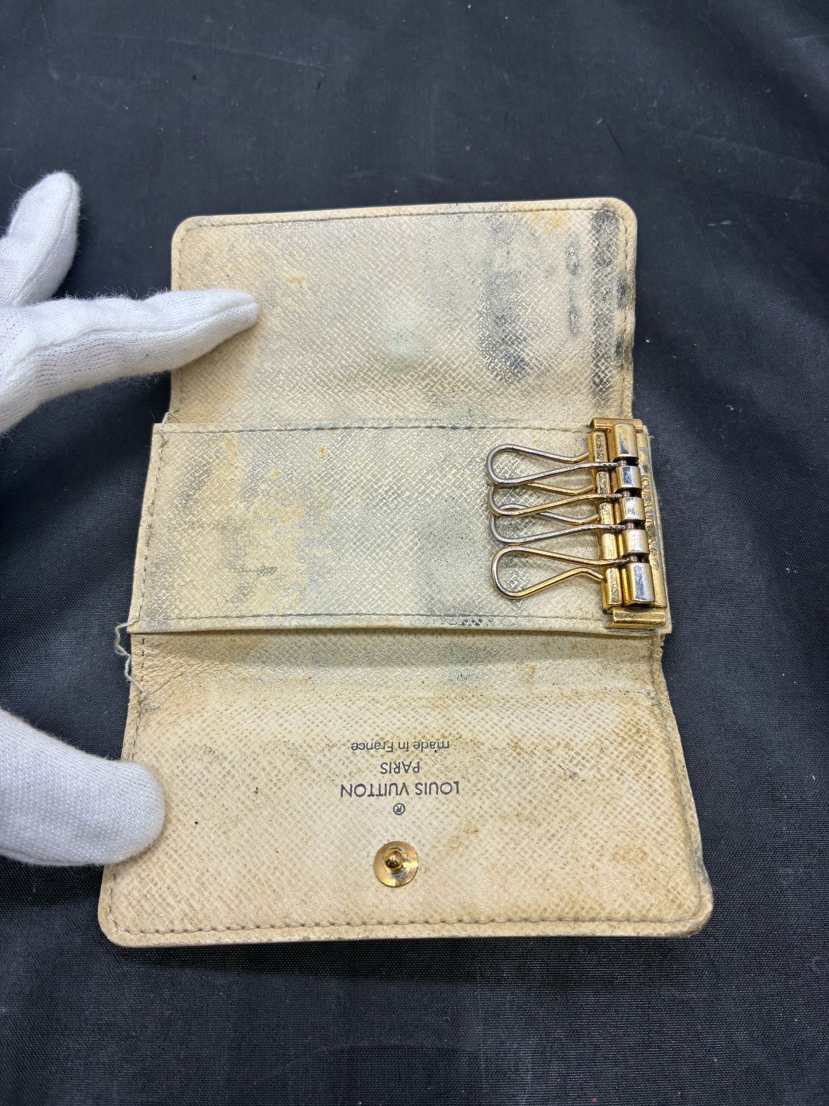 ルイヴィトン ダミエアズール ミュルティクレ4 B25121367 - メルカリ