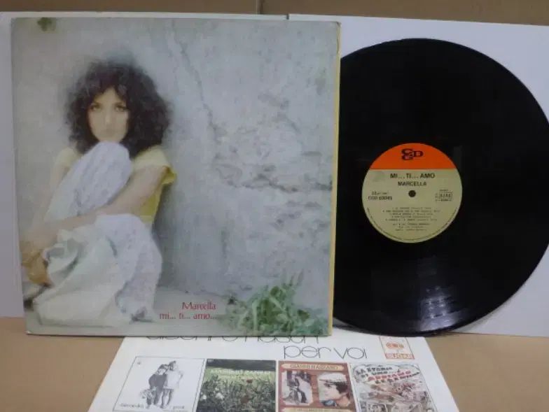 ITALY LP Marcella ー Mi Ti Amo 1973 年 早い