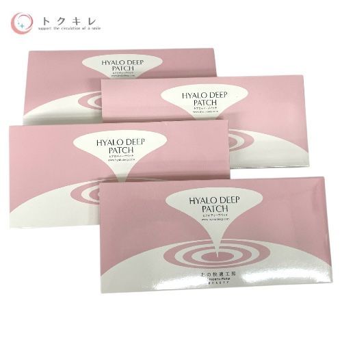 トクキレ 北の快適工房 ヒアロディープパッチ 入り×4袋 x 4箱セット 目元ケア
