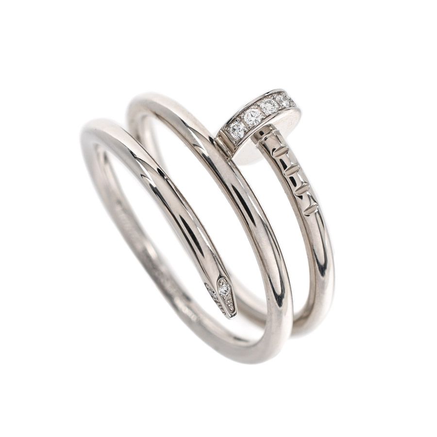 CARTIER カルティエ リング ジュストアンクル ダブル