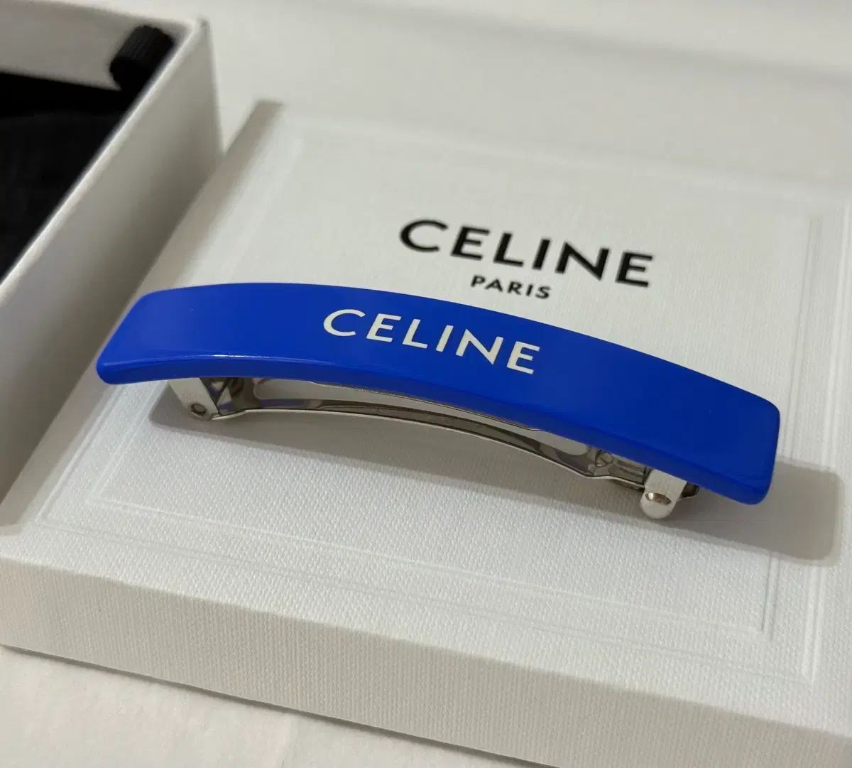 Celine セリーヌ モノクローム ヘア クリップ HAIR CLIP