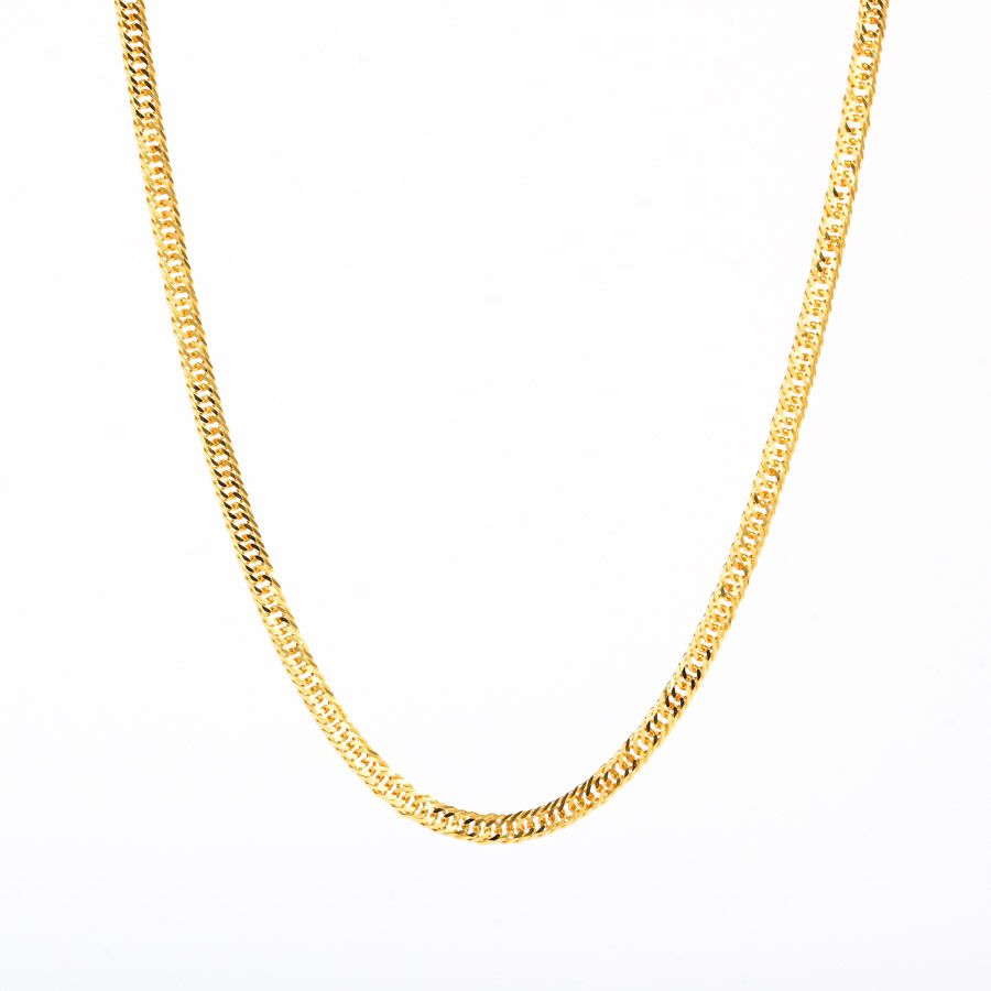 no-brand ノンブランドジュエリー ネックレス 喜平ネックレス 6面トリプル 8.4 g