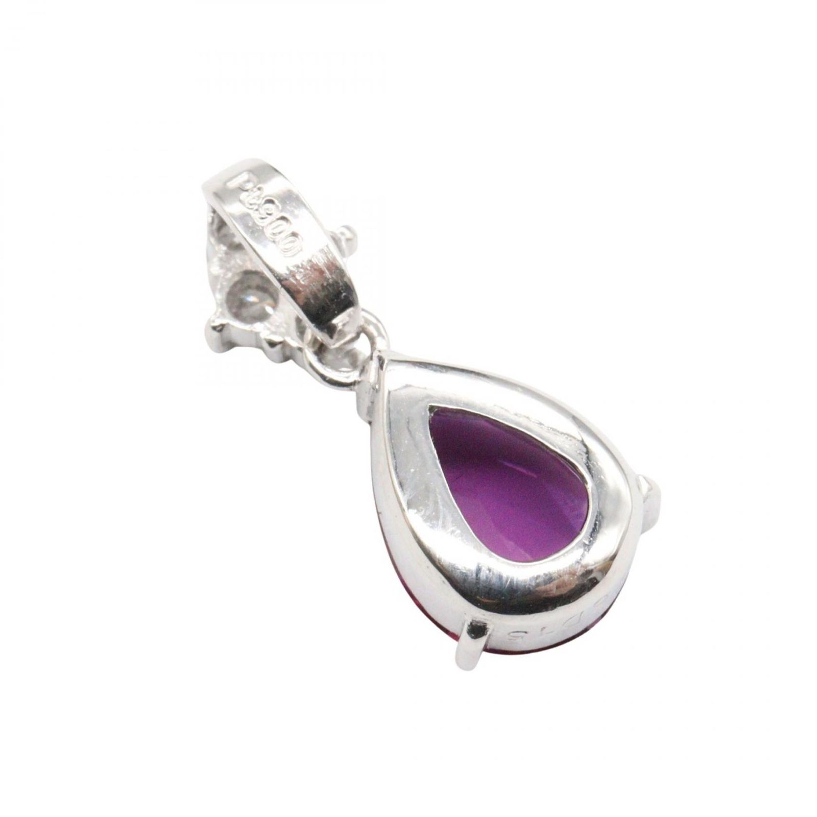 Pt900 プラチナ　ルビー　ペントップ　ダイヤモンド pt900 プラチナ ダイヤモンド ダイヤ ペンダントトップ 花 フラワー