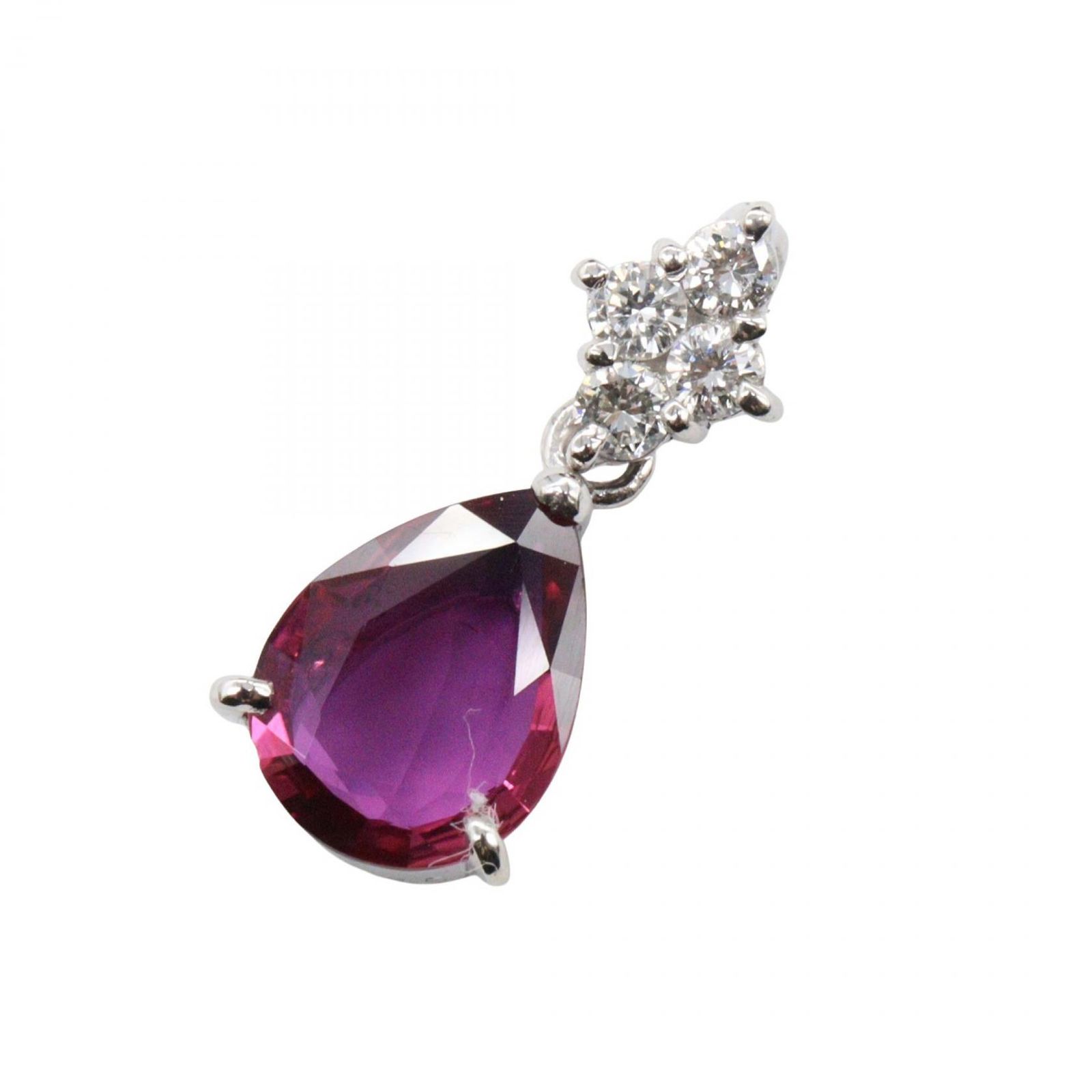 ジュエリー JEWELRY ペンダントトップ ルビー ダイヤモンド ペンダント