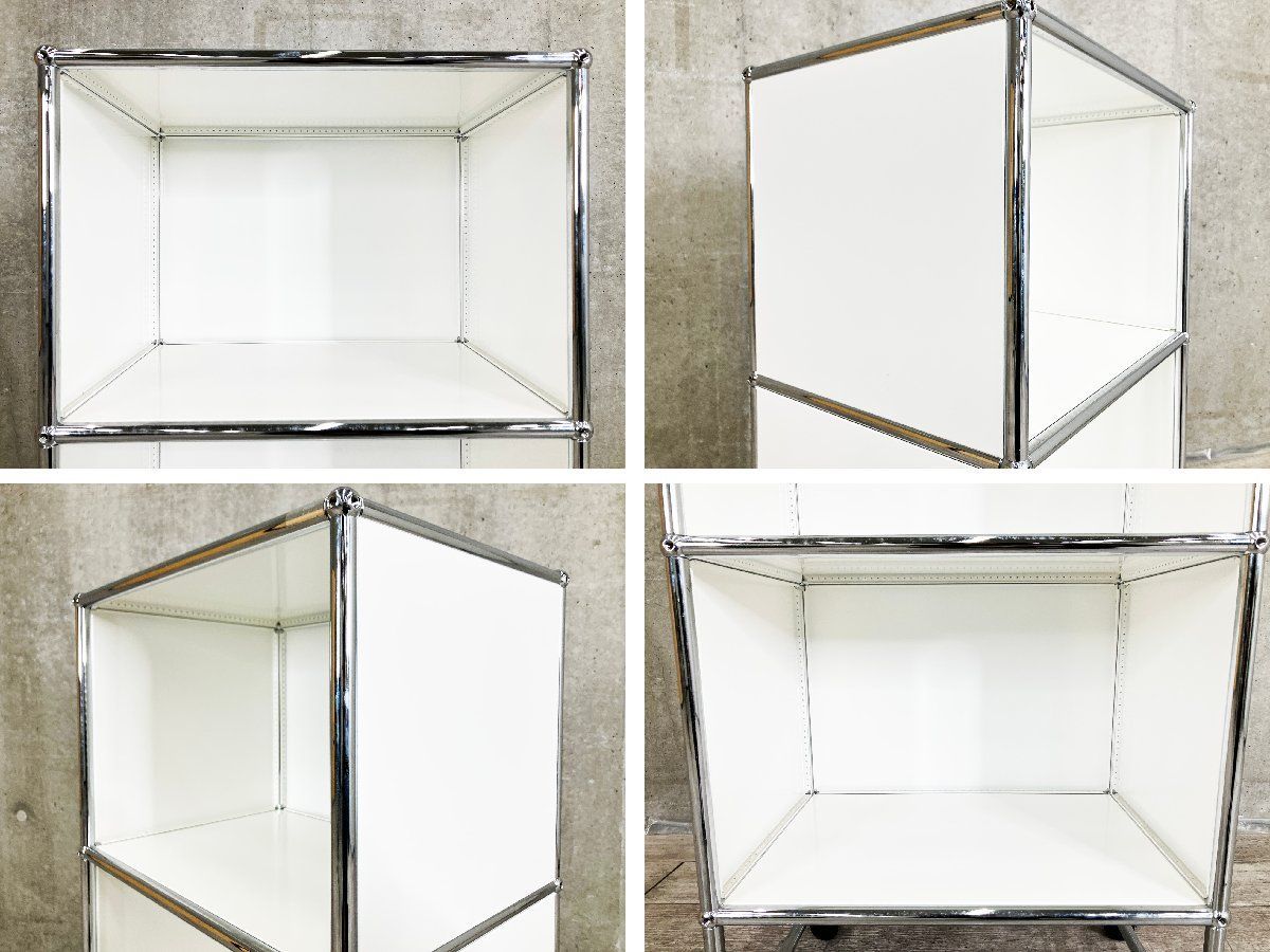 USM Haller / USMハラー□2段 オープンユニット W500 D350 キャスター