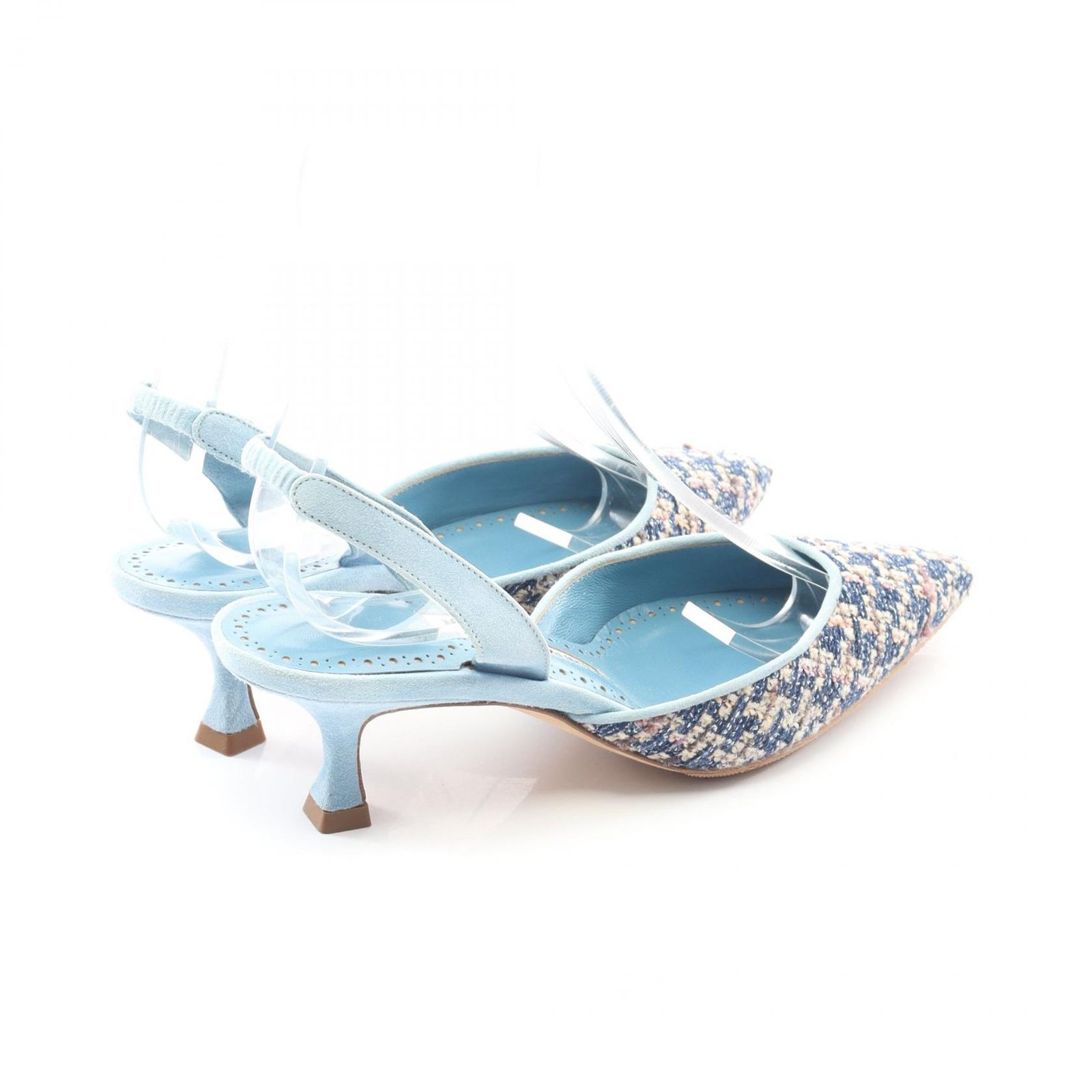 マノロブラニク MANOLO BLAHNIK パンプス 公式 ファブリック