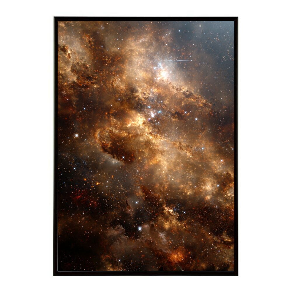 A1サイズ（約59x84cm）】【lm-poster-526】【フレーム付き】宇宙