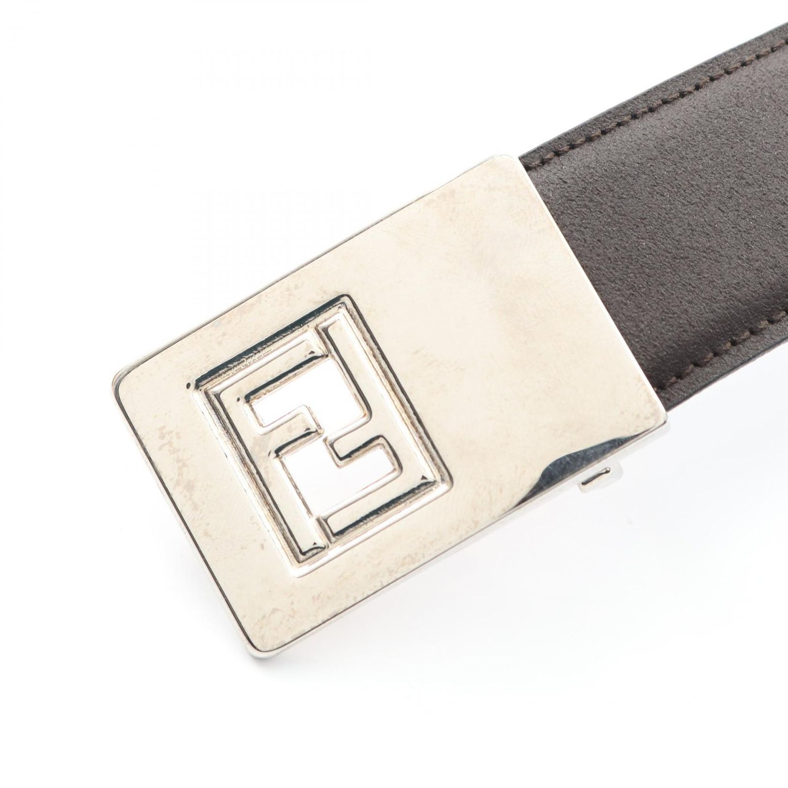 フェンディ FENDI ベルト FFロゴ レザー メンズ B