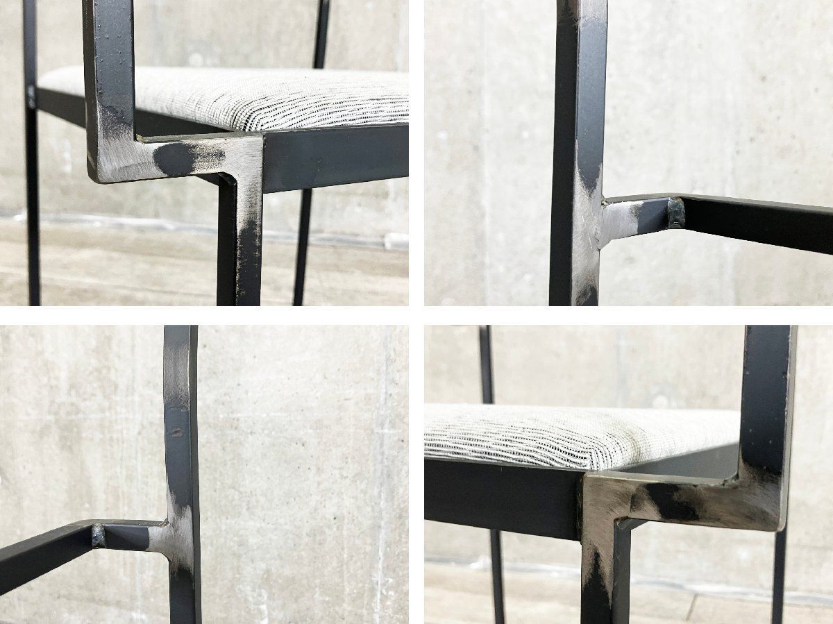 廃番KARE カレ サン 杉山製作所KUROTETSU SHIN ARM CHAIR
