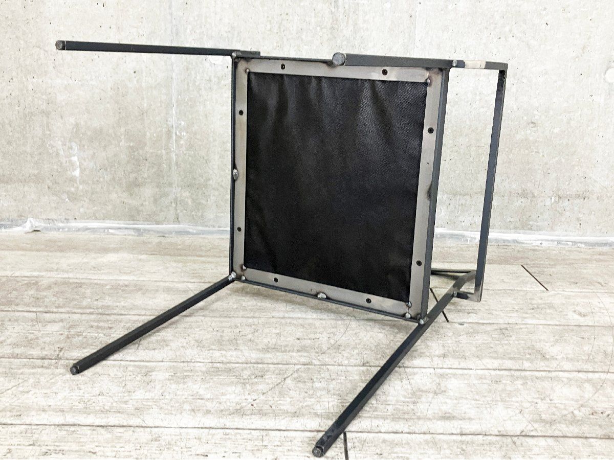 廃番KARE カレ サン 杉山製作所KUROTETSU SHIN ARM CHAIR