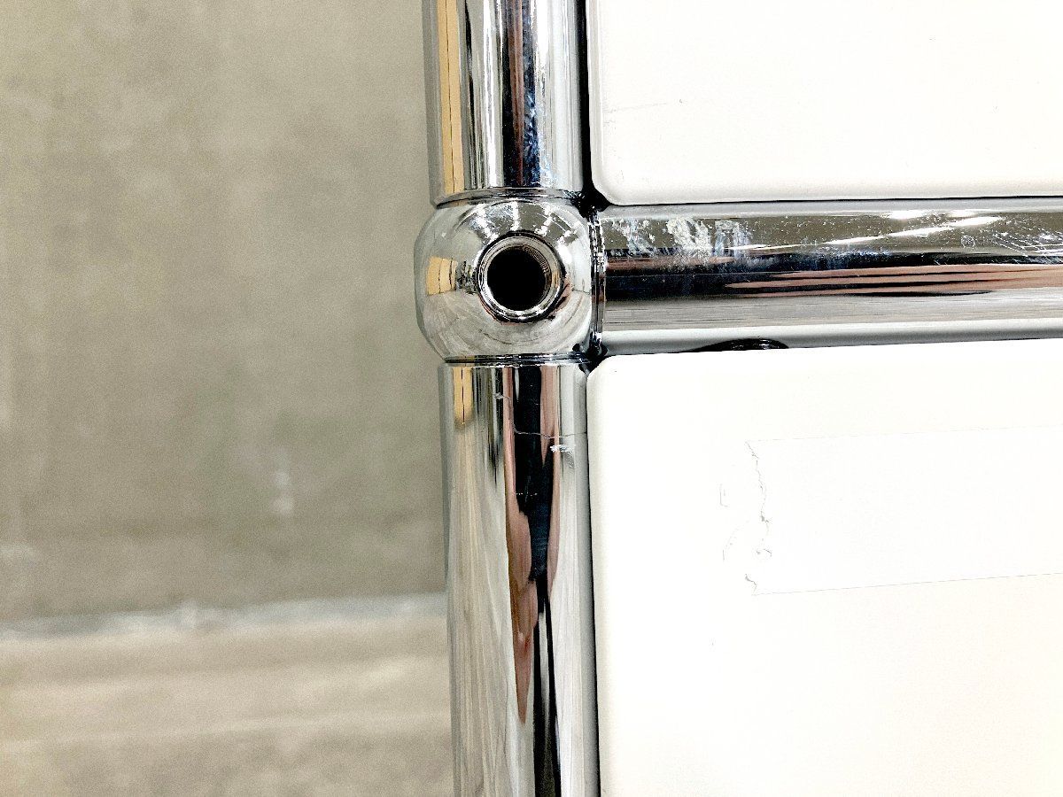 USMハラー□1列3段キャビネット□ピュアホワイト□D350□DDDDEX - メルカリ