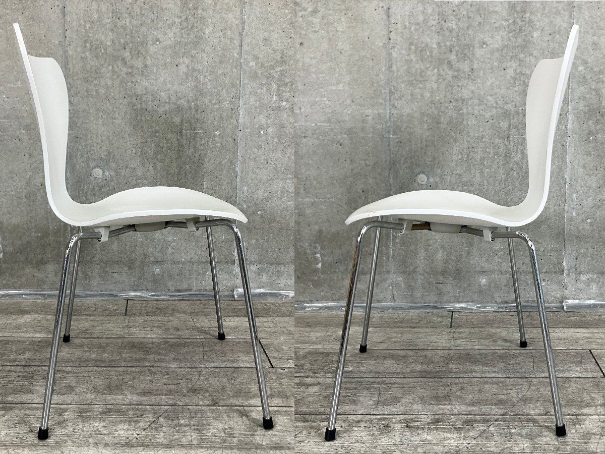 2D）Fritz Hansen/フリッツハンセン□セブンチェア□ラッカーホワイト