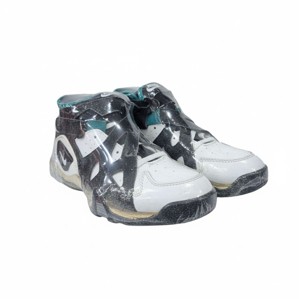 26日朝まで フェア 激 モデル 1994 NIKE AIR 130184-101 US 8.5 withBOX デビッドロビンソン