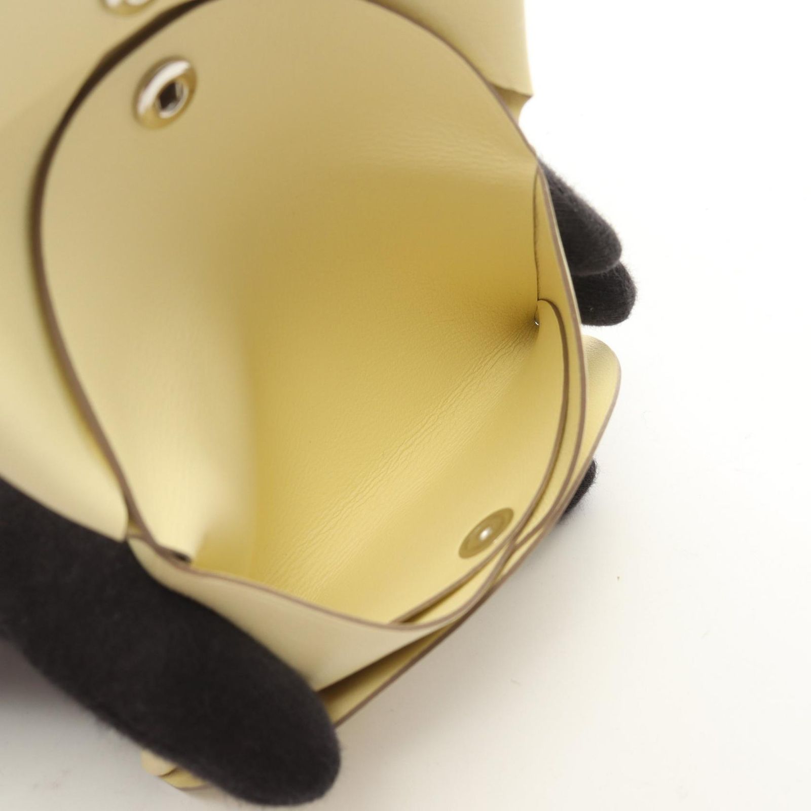  エルメス HERMES コインケース カルヴィデュオ スプリング パンサー ジョーヌミルトン レザー カーフ 牛革 カルヴィ デュオ コインケース 小銭入れ 小物