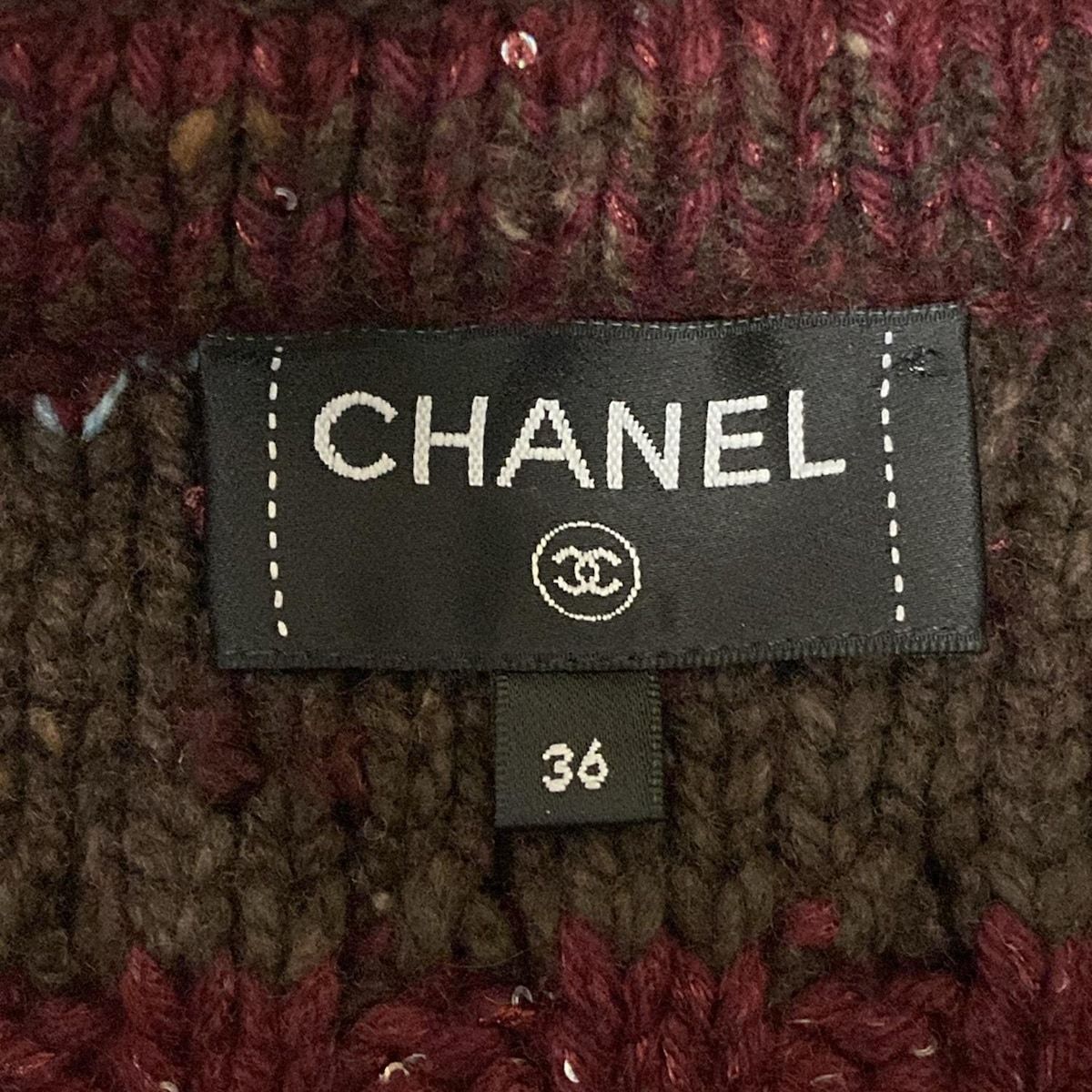 美品　シャネル　コート　S  サイズ36 CHANEL - シャネル コート サイズ36 S レディース -の通販 by ブラン
