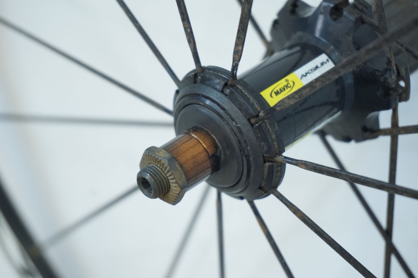 マビック アクシウ厶 Disc ホイール MAVIC AKSIUM シマノ11s MAVIC 「マビック」 AKSIUM シマノ 11S ホイールセット / バイチャリ